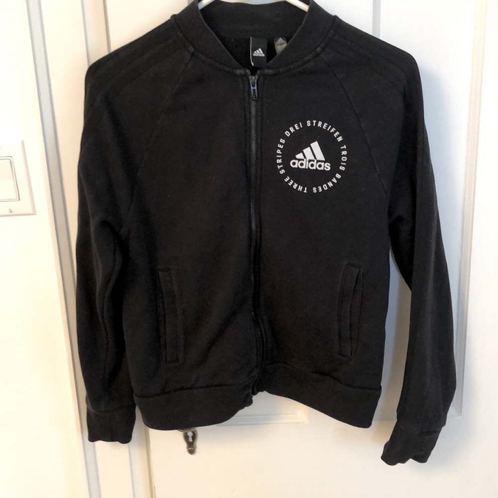 Adidas zip up sweatshirt